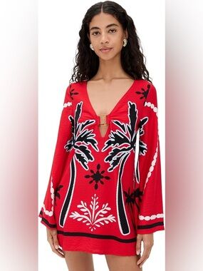 Seven Wonders NWT Women's Red Caledeira Mini Dress